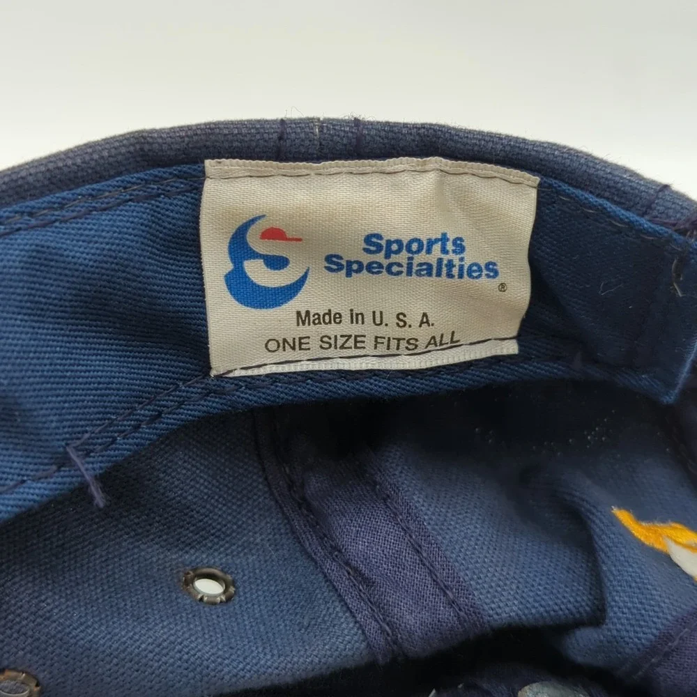 Vintage Notre Dame Irish Sports Specialties 90s Snapback Hat Cap USA Made Faded